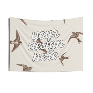 Indoor Wall Tapestry — Polyester Room Decor