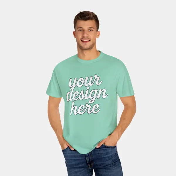 Customizable Unisex T-Shirt - Comfort Colors 1717 (Color Palette 2)