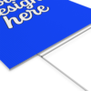 Custom Yard Sign — Durable Corrugated Plastic Lawn Sign with Aluminum Stake (Multiple Sizes & Orientations)