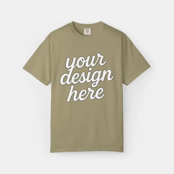 Customizable Unisex T-Shirt - Comfort Colors 1717 (Color Palette 1)