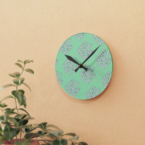 Acrylic Wall Clock