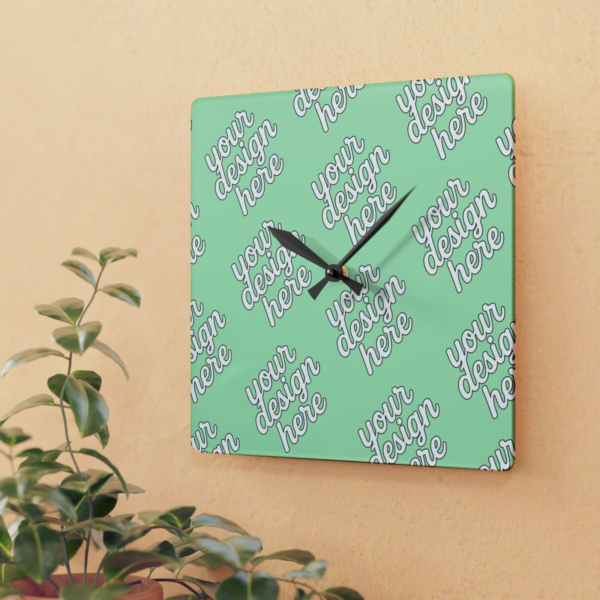 Acrylic Wall Clock
