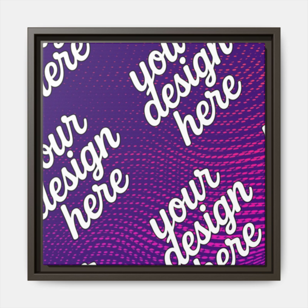 Espresso Framed Canvas - Available In Multiple Styles and Sizes