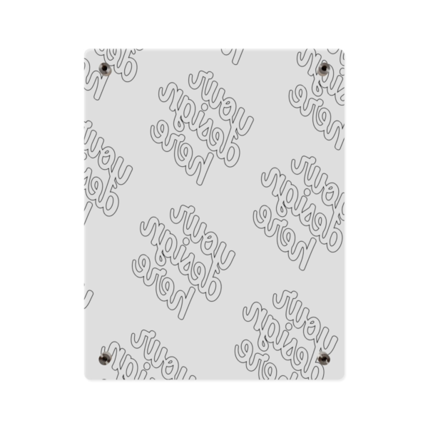 Acrylic Wall Art Panel — Glossy Clear Acrylic Decorative Wall Art