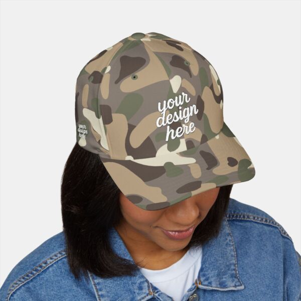 Six Panel Structured Embroidered Cap - Flexfit