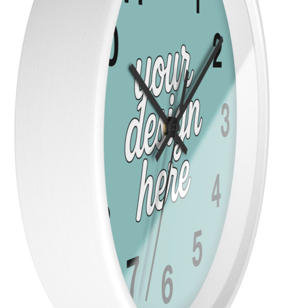 Vibrant Modern Wall Clock — 10"