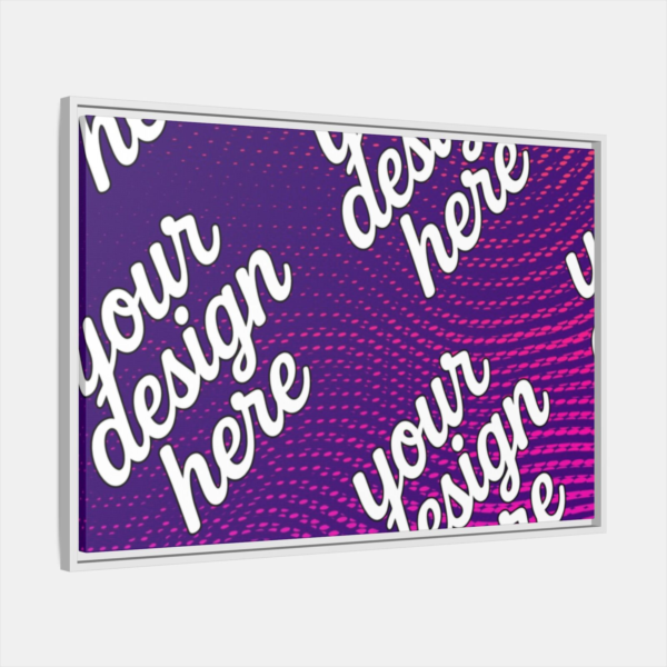 15062802997982133085_2048_custom.jpeg White Framed Canvas - Available In Multiple Styles and Sizes