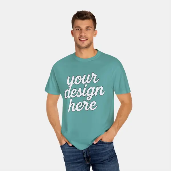 Customizable Unisex T-Shirt - Comfort Colors 1717 (Color Palette 3)