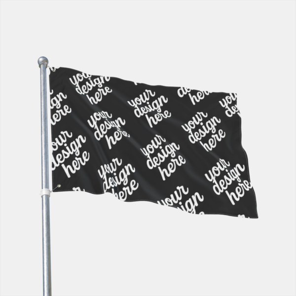 Double-Sided Outdoor Flag — Durable 100% Polyester Banner
