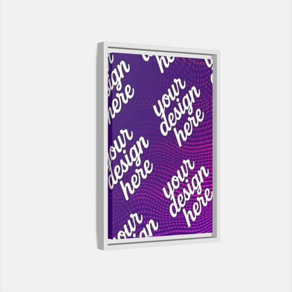 15385782346438261375_2048_custom.jpeg White Framed Canvas - Available In Multiple Styles and Sizes