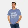 Customizable Unisex T-Shirt - Comfort Colors 1717 (Color Palette 3)