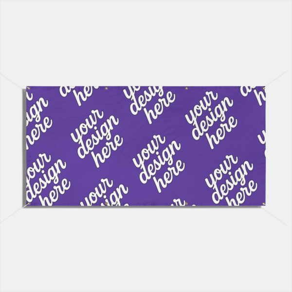 Custom Durable Vinyl Banner — Weatherproof Event & Business Signage (Various Sizes)