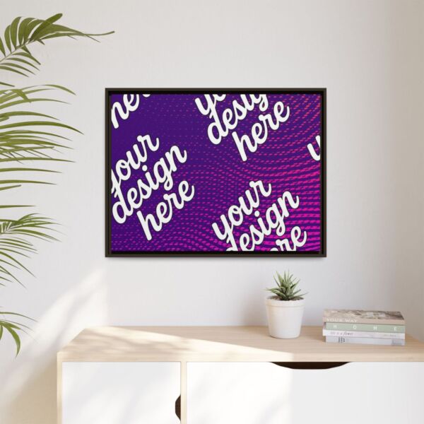 Espresso Framed Canvas - Available In Multiple Styles and Sizes