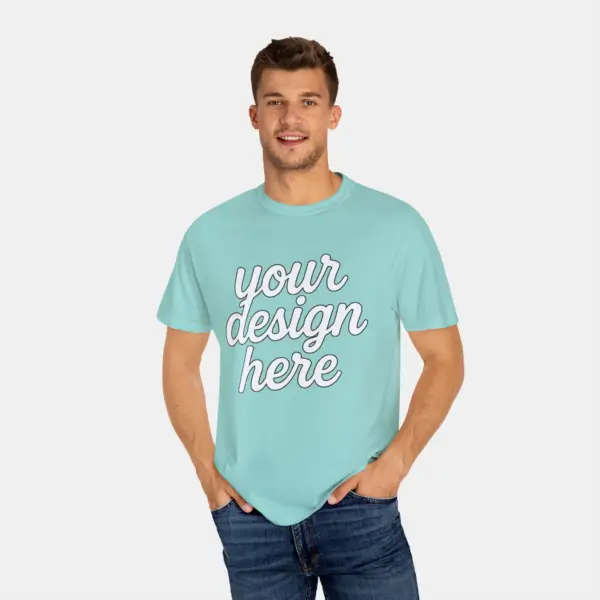Customizable Unisex T-Shirt - Comfort Colors 1717 (Color Palette 3)