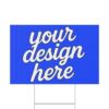 Custom Yard Sign — Durable Corrugated Plastic Lawn Sign with Aluminum Stake (Multiple Sizes & Orientations)