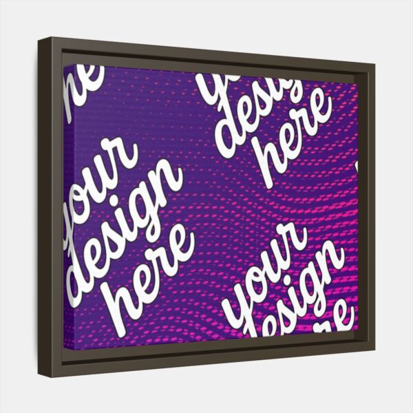 Espresso Framed Canvas - Available In Multiple Styles and Sizes