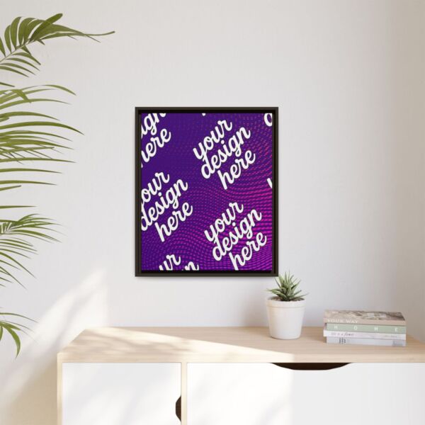 Espresso Framed Canvas - Available In Multiple Styles and Sizes