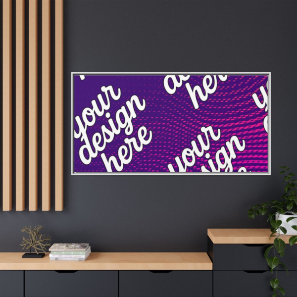 16028025533666716386_2048.webp White Framed Canvas - Available In Multiple Styles and Sizes