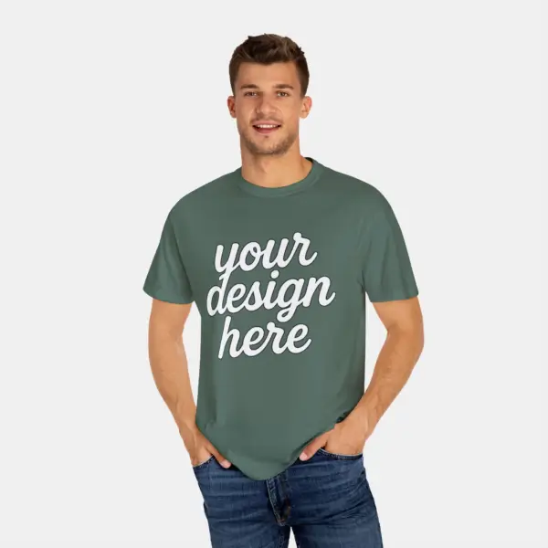 Customizable Unisex T-Shirt - Comfort Colors 1717 (Color Palette 3)