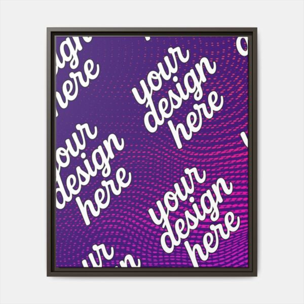 Espresso Framed Canvas - Available In Multiple Styles and Sizes