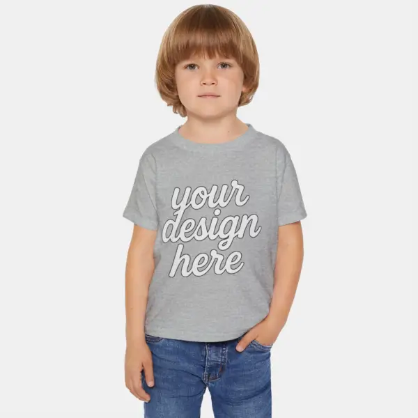 Toddler T-shirt Joyful Playful Design - Heavy Cotton™
