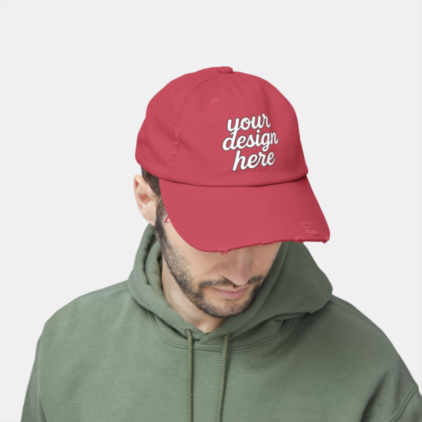 Distressed Cap - District