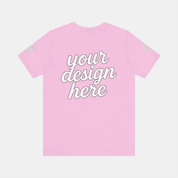 Casual Unisex Tee - Bella + Canvas 3001 (Color Palette 8)