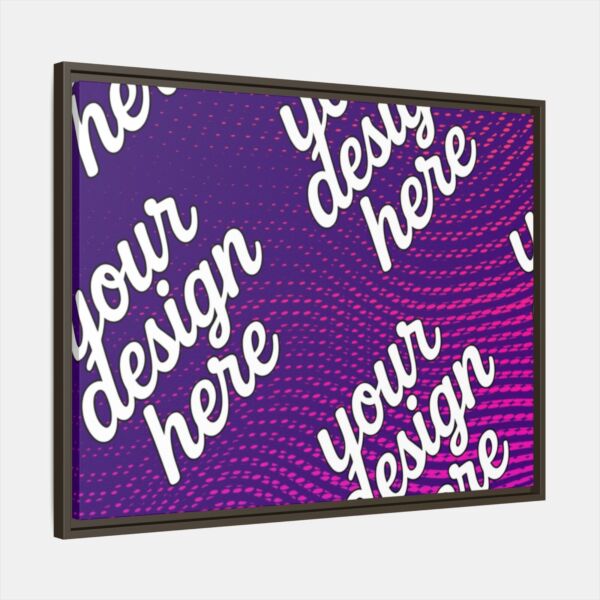 Espresso Framed Canvas - Available In Multiple Styles and Sizes