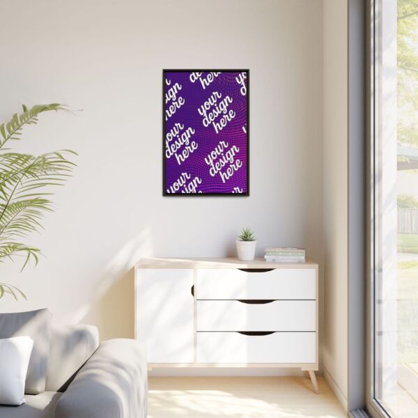 Espresso Framed Canvas - Available In Multiple Styles and Sizes