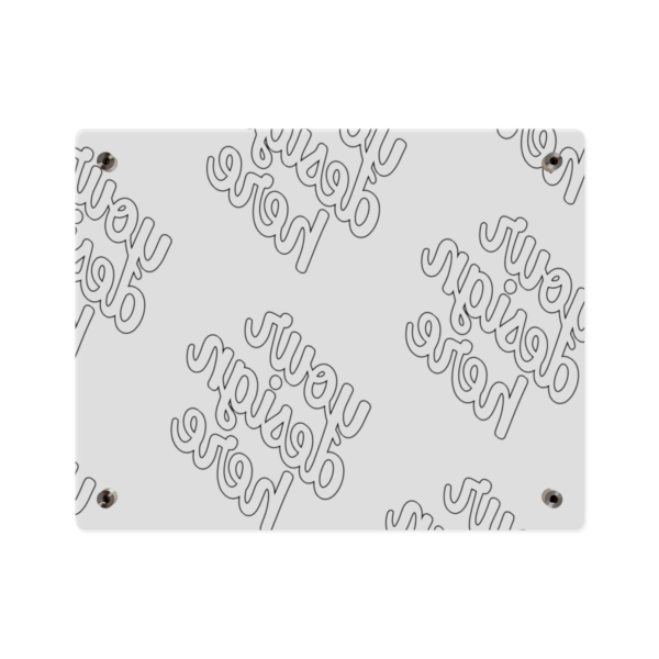 Acrylic Wall Art Panel — Glossy Clear Acrylic Decorative Wall Art