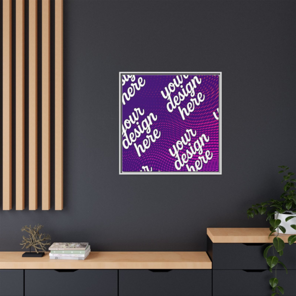 16836388577307906415_2048.webp White Framed Canvas - Available In Multiple Styles and Sizes