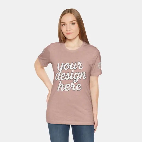 Casual Unisex Tee - Bella + Canvas 3001 (Color Palette 7)