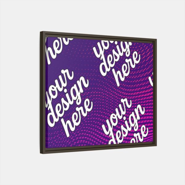 Espresso Framed Canvas - Available In Multiple Styles and Sizes