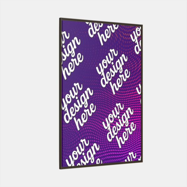 Espresso Framed Canvas - Available In Multiple Styles and Sizes