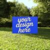 Custom Yard Sign — Durable Corrugated Plastic Lawn Sign with Aluminum Stake (Multiple Sizes & Orientations)