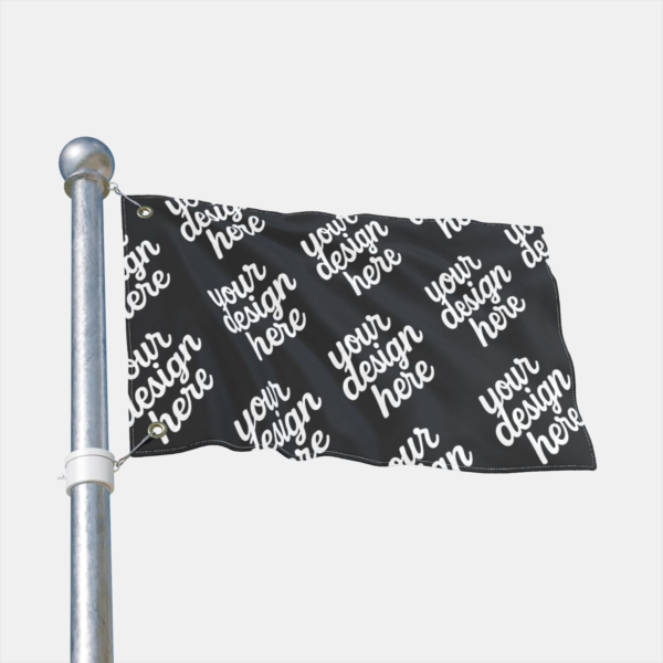 Double-Sided Outdoor Flag — Durable 100% Polyester Banner