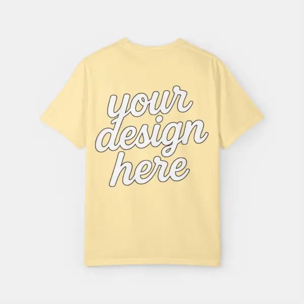Customizable Unisex T-Shirt - Comfort Colors 1717 (Color Palette 2)