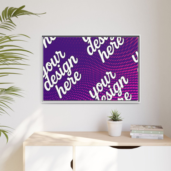 17378318855468704972_2048.webp White Framed Canvas - Available In Multiple Styles and Sizes