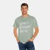 Customizable Unisex T-Shirt - Comfort Colors 1717 (Color Palette 2)