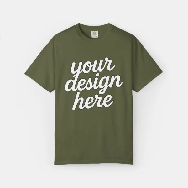Customizable Unisex T-Shirt - Comfort Colors 1717 (Color Palette 2)