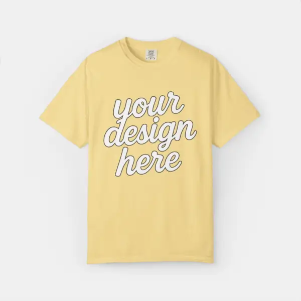 Customizable Unisex T-Shirt - Comfort Colors 1717 (Color Palette 2)