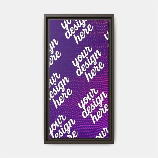 Espresso Framed Canvas - Available In Multiple Styles and Sizes