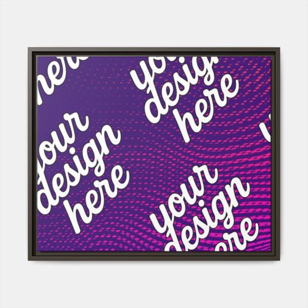 Espresso Framed Canvas - Available In Multiple Styles and Sizes