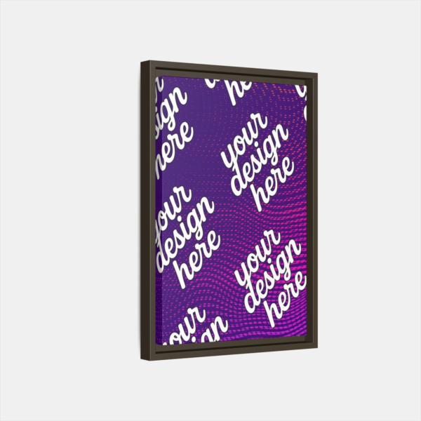 Espresso Framed Canvas - Available In Multiple Styles and Sizes