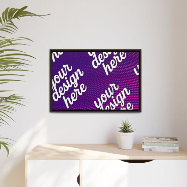 Espresso Framed Canvas - Available In Multiple Styles and Sizes