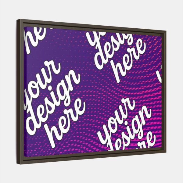 Espresso Framed Canvas - Available In Multiple Styles and Sizes