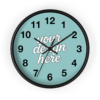 Vibrant Modern Wall Clock — 10"