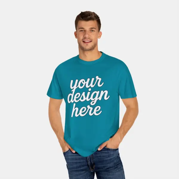 Customizable Unisex T-Shirt - Comfort Colors 1717 (Color Palette 3)
