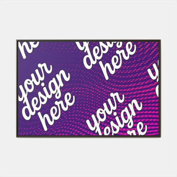 Espresso Framed Canvas - Available In Multiple Styles and Sizes