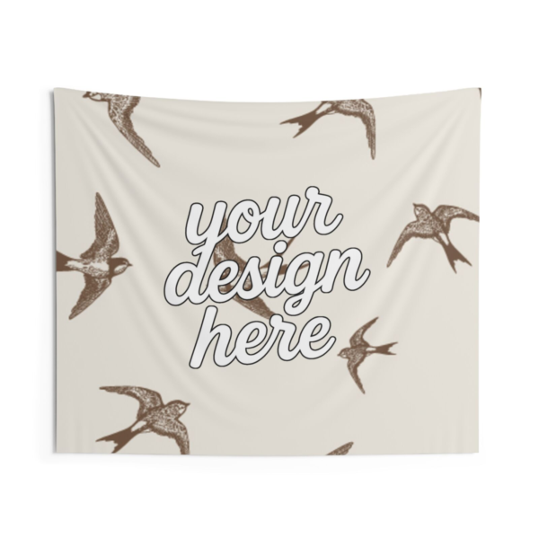 Indoor Wall Tapestry — Polyester Room Decor